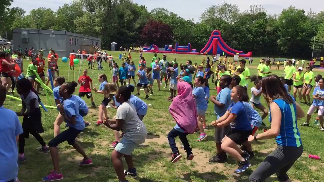 American Ninja Warrior Field Day Closing Dance Team Dance YouTube