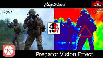 Predator Vision Effect || Using Kinemaster || Android power ||HANAMICHI 10 | Tutorial🇵🇭