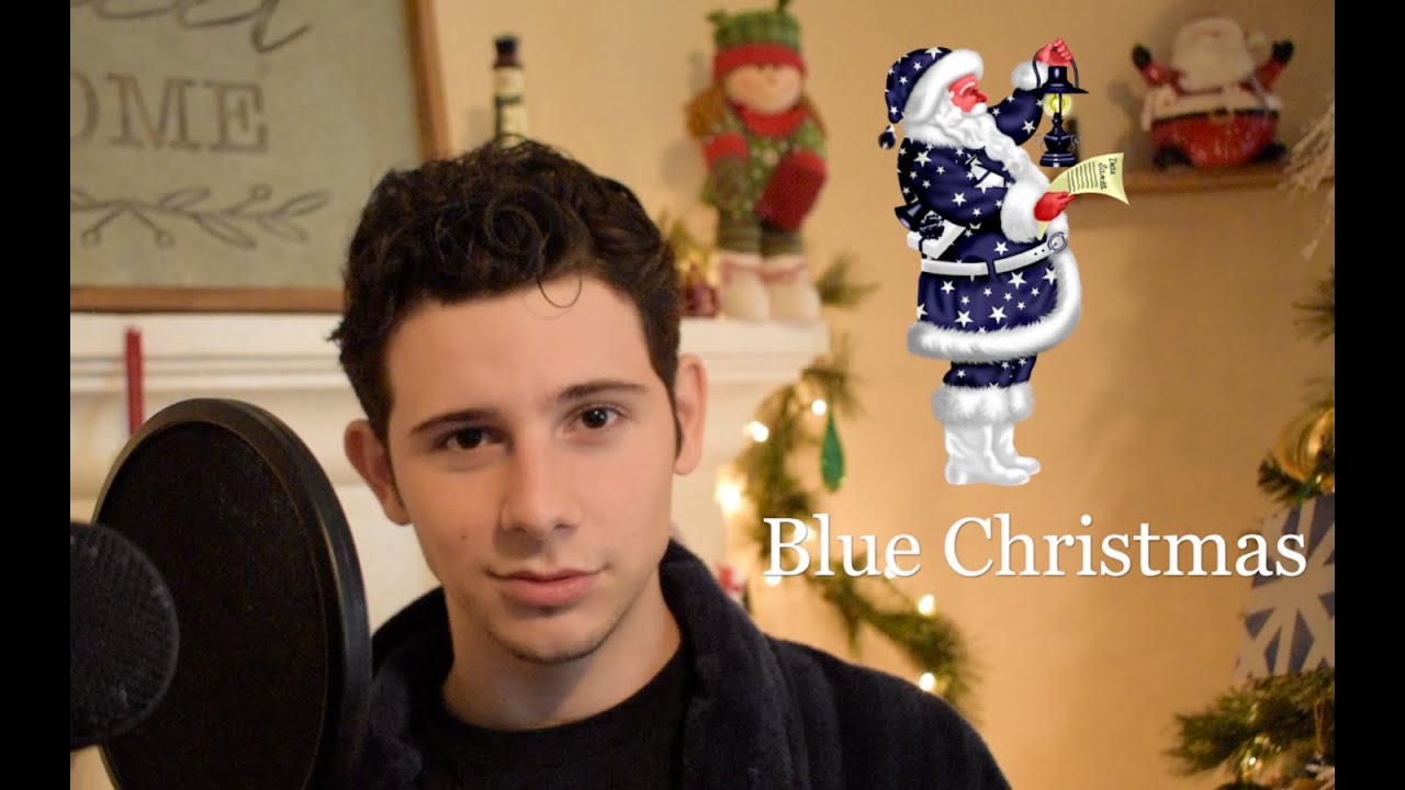 blue christmas jordans