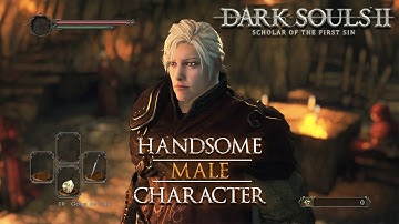 Dark Souls II - handsome warrior character creation (male)