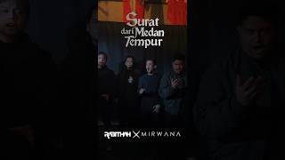 Nantikan lagu terbaru dari #Rabithah dan #mirwana , Surat Dari Medan Tempur. Jumaat, 9 Malam!