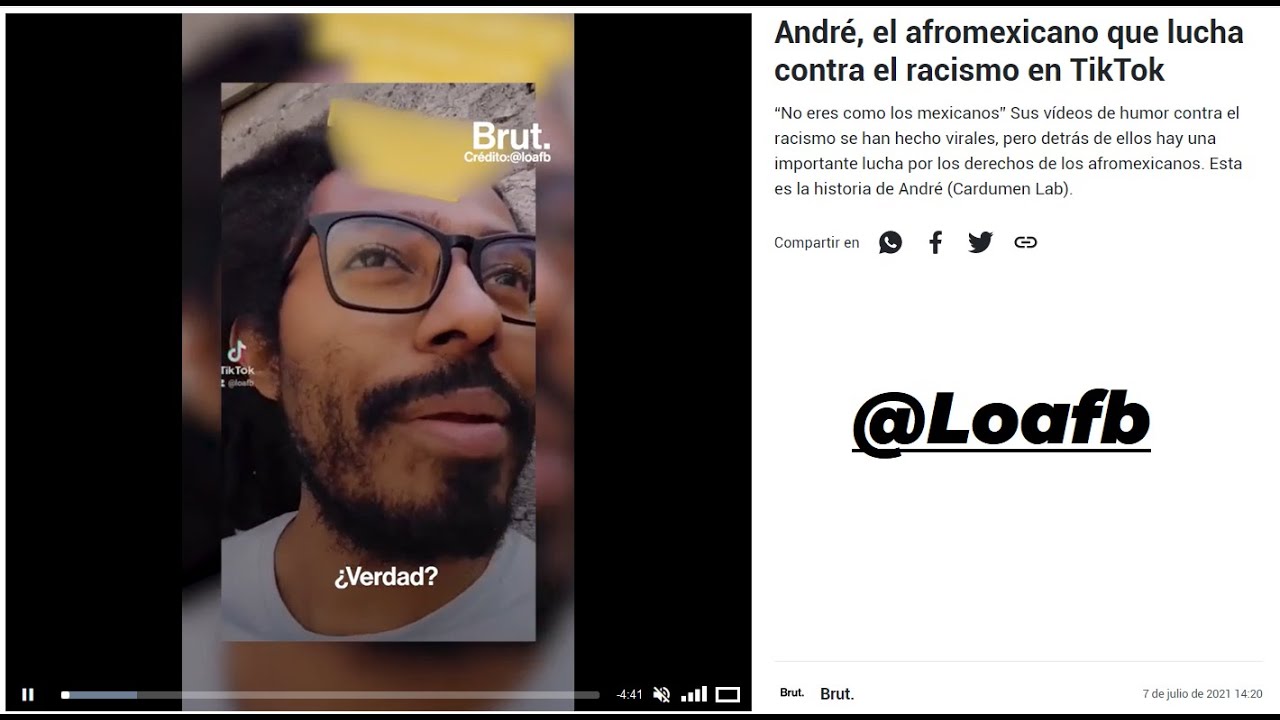 Brut M xico Andr El Afromexicano Que Lucha Contra El Racismo En brut-m-xico-andr-el-afromexicano-que-lucha-contra-el-racismo-en