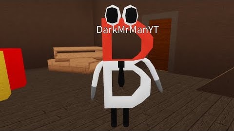 NEW - B Letter Red Morph - Backrooms Morphs #roblox #backrooms