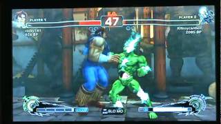 SSF4 Matches - rocky141 (T Hawk) vs Me (Seth)