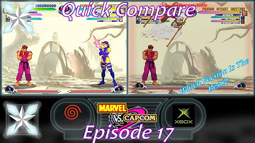 Marvel Vs Capcom 2 Dreamcast Vs Xbox - Quick Compare S2 E8