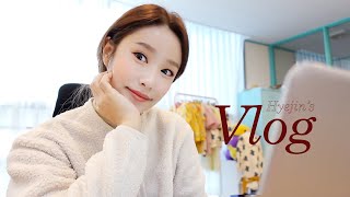 혜진쓰 Vlog | 퇴근 후 장보기, 접어먹는 김밥, 충충이랑 결혼고사 보는 하루