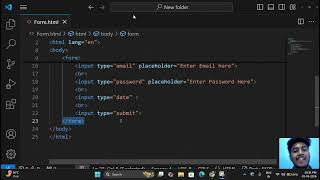 B-HTML,CSS,BOOTSTRAP HTML From Element day 5