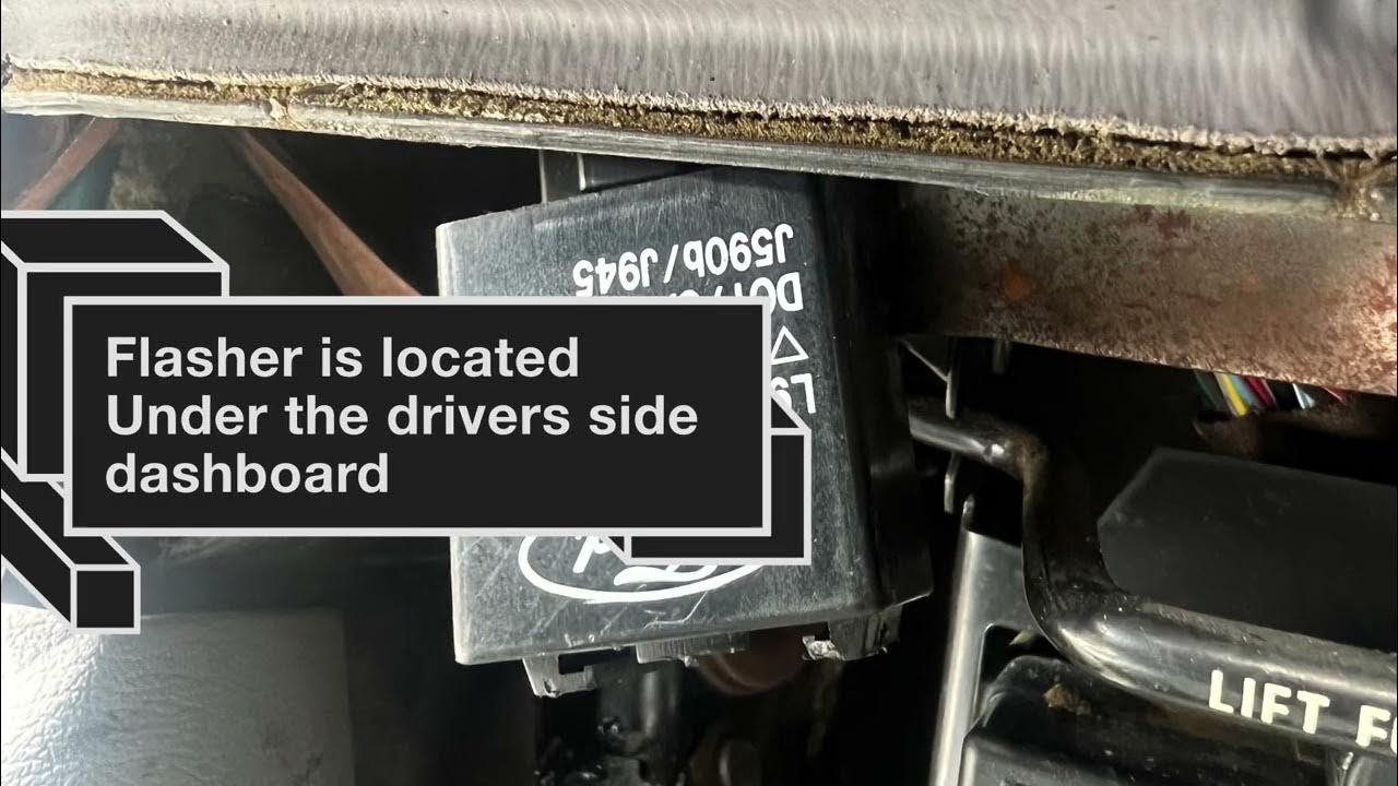 Blinkers don’t work 1993 Ford Taurus blinker relay YouTube