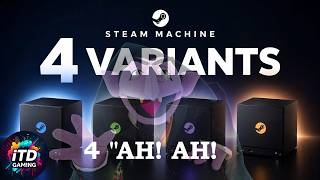 Valve's Four New Steam Machine Variants