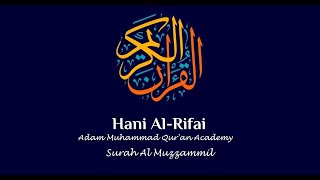 073 | Surah Al Muzzammil | سُوْرَۃُ المُزَّمِّل | Sheikh Hani Ar Rifai | The Holy Qur'an