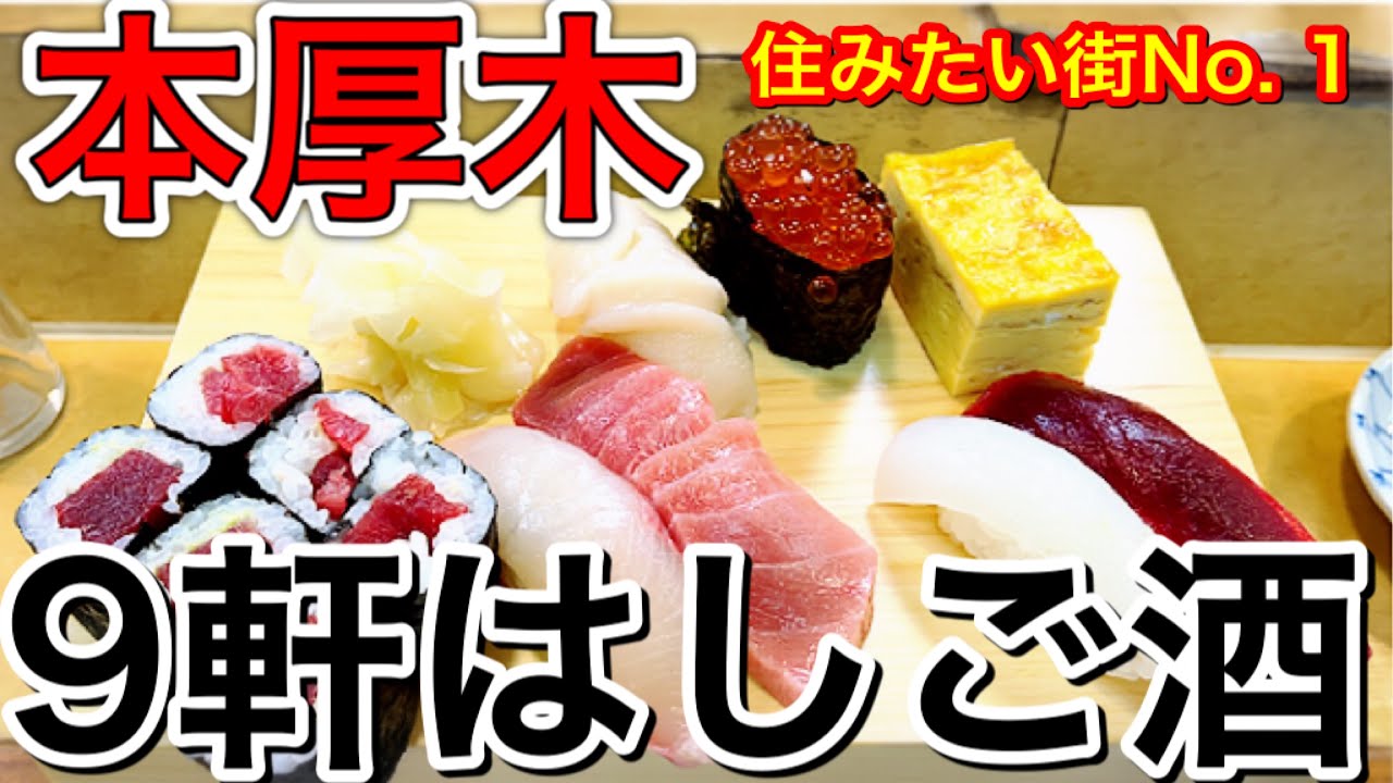 【本厚木】で昼から一人はしご酒。住みたい街No.1