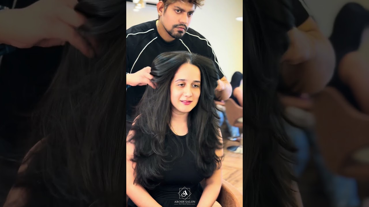 ✨ hair cut 💇‍♀️ transformation by Aroshsalon