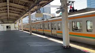 211系6000+5000番台(普通)熱海行き　静岡駅到着