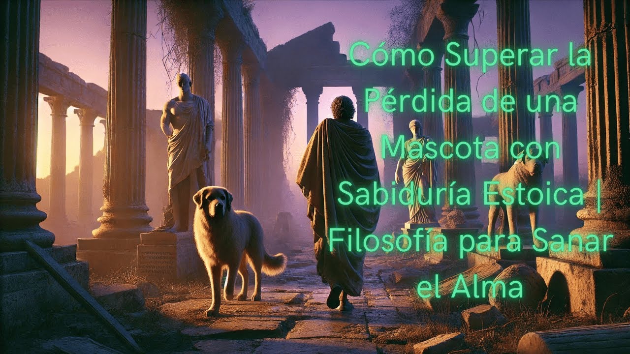 Cómo Superar la Pérdida de una Mascota con Sabiduría Estoica Filosofía para Sanar el Alma#estoicismo