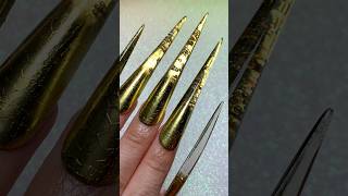 🔪💎 STILETTO… BUT MAKE IT RICH BADDIE 💅🏽✨ #nails #nailgelart #nailart #naildecoration #diy #fyp