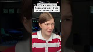 POV: You meet the person who forgot it was GCSE Exam Day