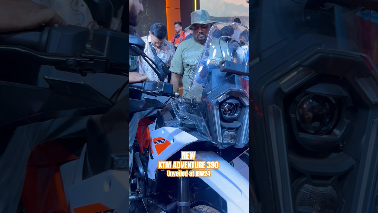 New KTM Adventure 390 unveiled at IBW 2024 