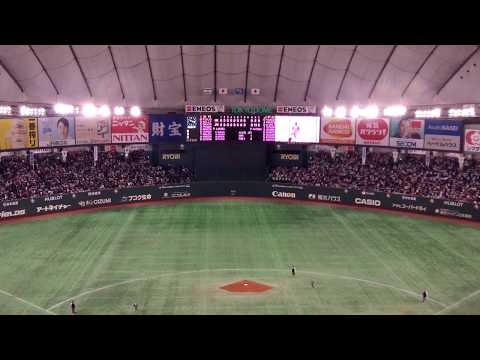 WBC　日本 vs イスラエル　8回裏　小林 誠司 2球目を打ってショートゴロ