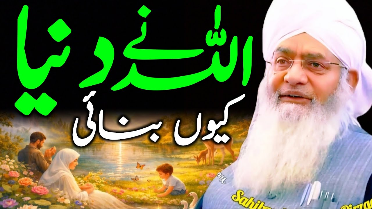 Why Did Allah Create This World? | Bayan by Peer Zulfiqar Ahmed Naqshbandi | Muslim Believe