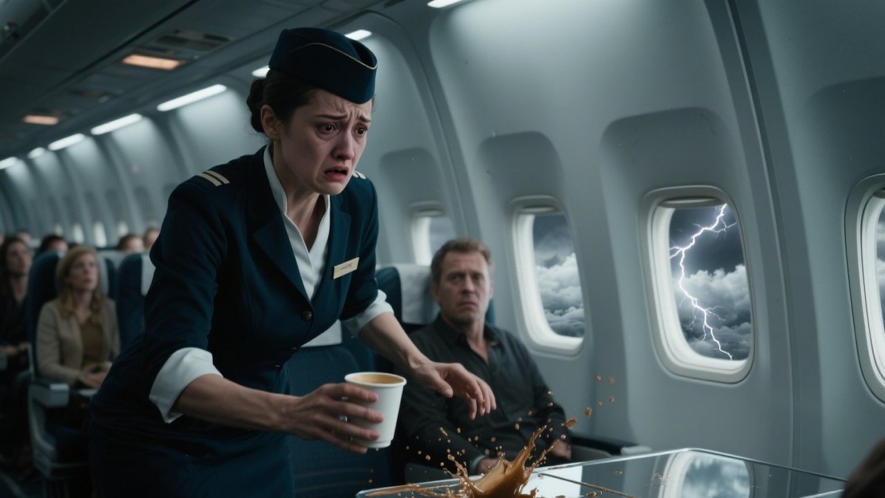 She Was Supposed to Pour Coffee — Not Confront a Crisis in the Sky |Emotional Stories...