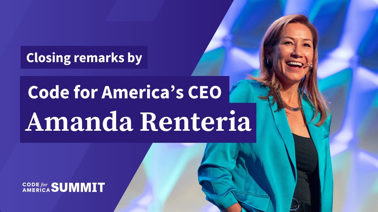Closing Remarks at Code for America Summit 2025