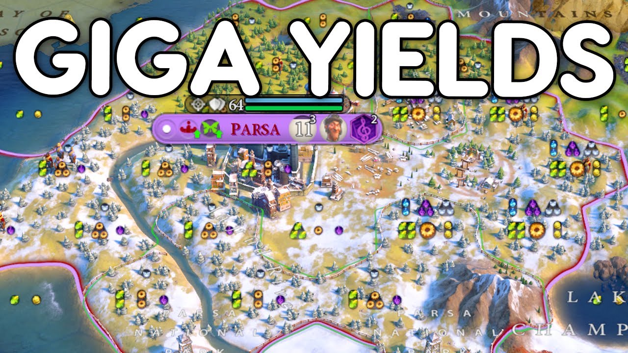 I BUILT THE PERFECT TUNDRA CITY - Civ 6 Persia