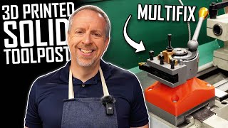 3D Printing with Fire and Iron | Making a Solid Multifix Toolpost Riser