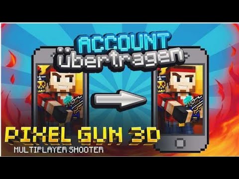 ACCOUNT auf NEUES Handy ÜBERTRAGEN! | Pixel Gun 3D