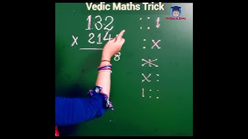 #Shorts Three Digit Multiplication Trick | Vedic Maths trick #vedicmaths #YoutubeShorts