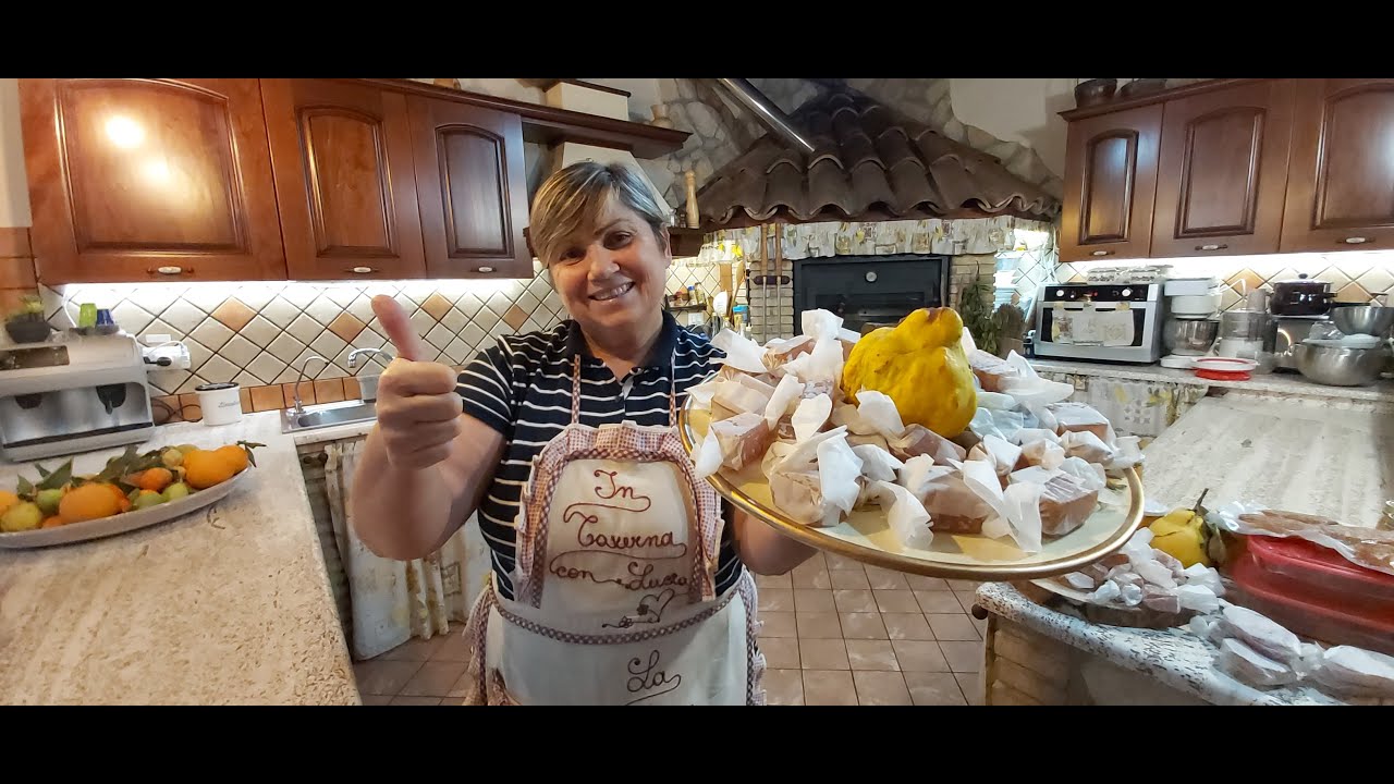 Cotognata a cubetti a caramelle a lunga conservazione @intavernaconlucia