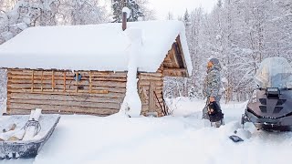 ДАВНО ЗДЕСЬ НЕ БЫЛ / ПОСЛЕ ВИЗИТА МЕДВЕДЯ БУДУ МЕНЯТЬ ОКНО В ИЗБУШКЕ / ОДИН ДЕНЬ В ТАЙГЕ.