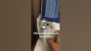 ARDUINO UNO İLE ULTRASONİK MESAFE SENSÖRÜ VE LED KULLANARAK BİR PARK SİSTEMİ, beğendiysen takip et