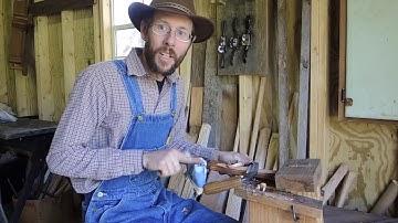 Reshaping an Adze Handle