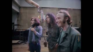 Neil Young, Stephen Stills, and Graham Nash in the Studio - Harvest Time (1971)