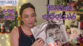 TXT's Yeonjun 'NO LABELS: Part 02' Unboxing | K-pop ASMR screenshot 3