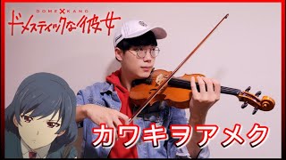 Kawaki Wo Amekucrying For Rain Minamidomestic Na Kanojo Op Violin Coverboyviolin
