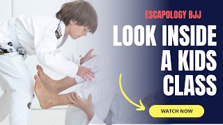 Look Inside A Kids BJJ Class At Escapology BJJ