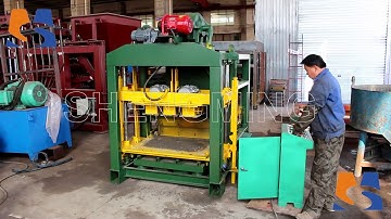 QTJ4-28 semi automatic block machine video