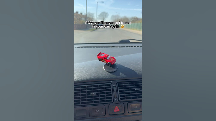 My new car buddy 😎 #lightningmcqueen #disneycars #caraccessories