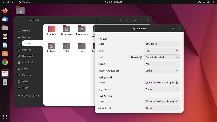 How to install and change gnome gtk theme on Ubuntu 22.04 LTS