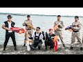 LTT Game Nerf War : Police Patrol Warriors SEAL X Nerf Guns Fight Mr Zero Crazy Burglars Break in