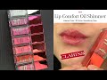 Clarins Lip Comfort Oil SHIMMER // LIP SWATCHES & REVIEW