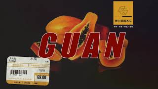 關東煮Guan-大大的papaya (Official Lyric MV)