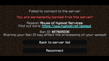 Permanently Banned on Hypixel for being Xylan