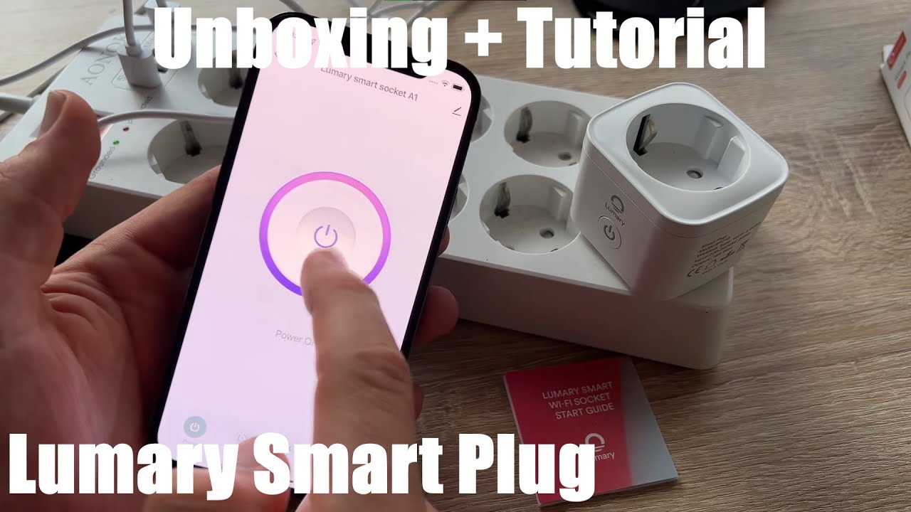 Lumary Smart WiFi Plug Remote Control Smart Plug Works with Alexa and Google Assistant 2 Pack