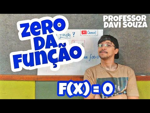 Vídeo: Como Determinar Os Zeros De Uma Função