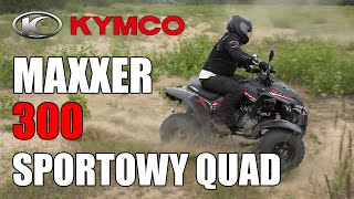 Odświeżony MAXXER 300, czyli sportowy quad od KYMCO