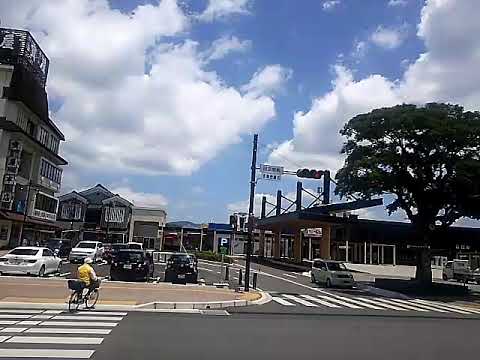 大分県日田市日田駅前交差点の音響信号機 異種鳴き交わし鳥混合 更新後