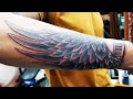 Wings tattoo  tattoo timelapse   xpose tattoos jaipur