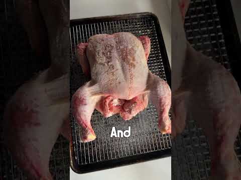 The SECRET to the crispiest roast chicken you will ever make